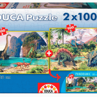 2X100 Mundo de los dinosaurios