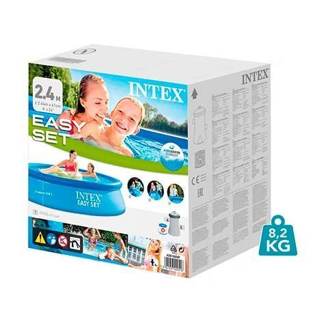 Piscina Easy Set con Depuradora