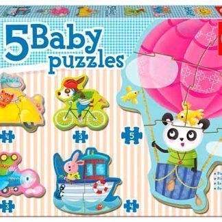 Baby Puzzles Animales al volante