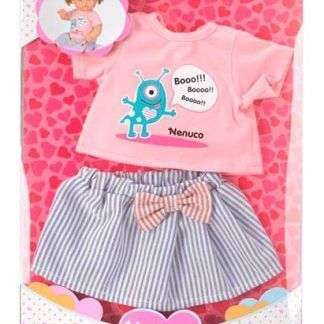 Falda con Lazo y Camiseta 42 cm