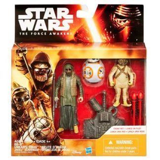 Set Figuras BB-8 Unkar's Thug y Jakku Scavenger