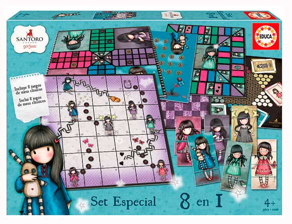 Set 8 en 1 Gorjuss