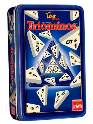 Triominos Viaje Caja Metalica