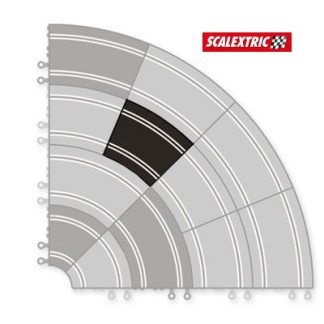 Pista Negra Pack de 2 Curva Exterior