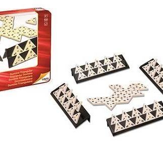 Domino Triangular Caja Metal