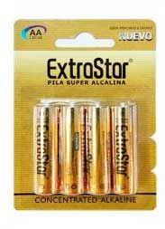 4 Pilas alcalinas LR6 AA