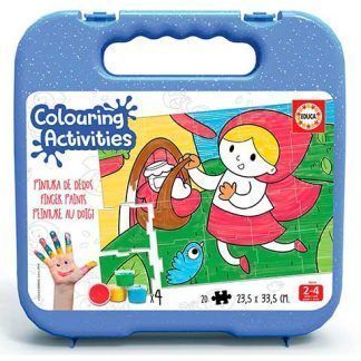 Maleta Puzzle 20 Colouring Caperucita Roja