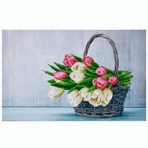 Mini Art Craft Tulips Bouquet