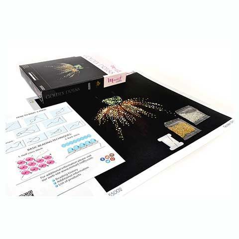 Mini Art Craft Golden Dress - Imagen 2