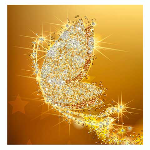 Mini Art Craft Sparkling Butterfly - Imagen 3