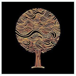 Mini Art Craft Golden Tree