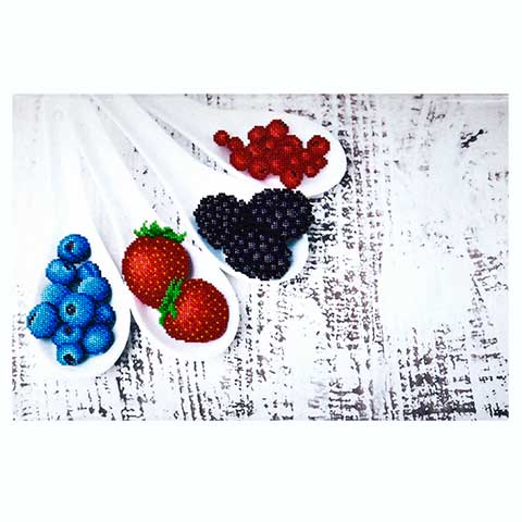 Mini Art Craft Summer Berries