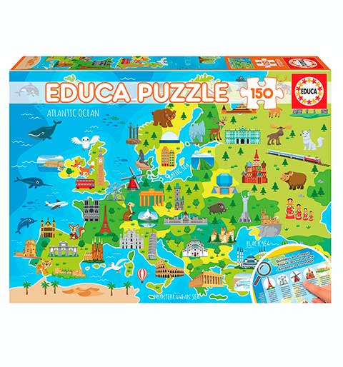 150 Mapa de Europa