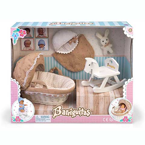 Barriguitas de Siempre Set de Capazo - Caballito Balancin