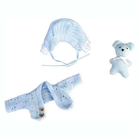 Barriguitas de Siempre Set Bebé Ropita Azul - Imagen 2