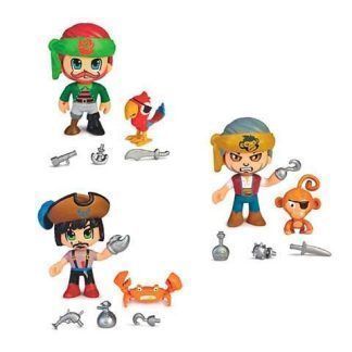 Pinypon Action Figura Pirata y Mascota