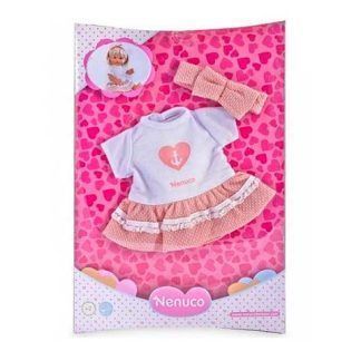 Vestido Rosa y Blanco