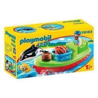 1,2,3 Pescador con Bote
