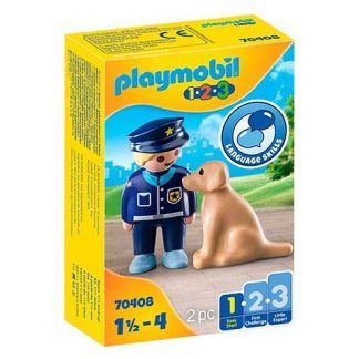 1,2,3 Policía con Perro