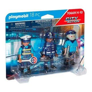 Set Figuras Policía