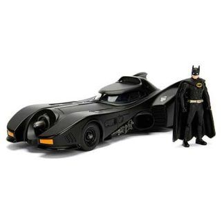 Batmóvil 1989 metal 1:24 con Figura