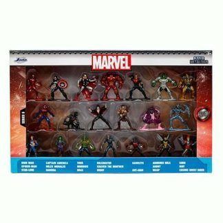 Set 20 Nanofiguras Marvel 4 cm