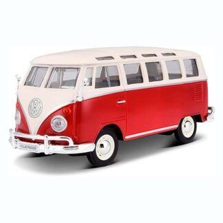 Volkswagen Van Samba 1961 1:24 Crema/Rojo