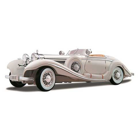 Mercedes Benz 500 K Typ 1936 1:18 Blanco