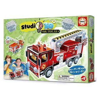 Studio 3D Camión de Bomberos