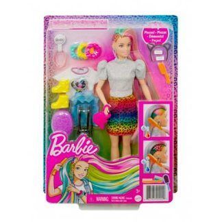 Barbie Pelo Arcoiris Guepardo