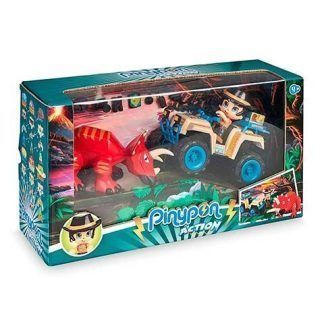 Pinypon Action Wild Quad con Dinosaurio