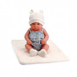 Bebe Conjunto Peto Gris 40 cm.