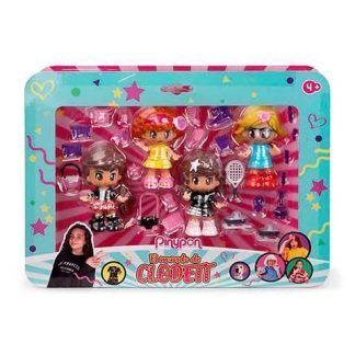 Pinypon Pack 4 Figuras Mundo Clodett