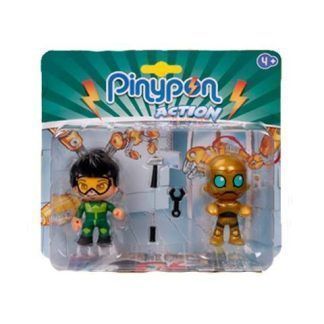 Pinypon Action 2 Figuras Robot y Mecánico