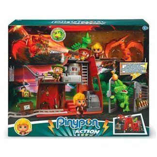 Pinypon Action Wild Dino Atacan al Campamento