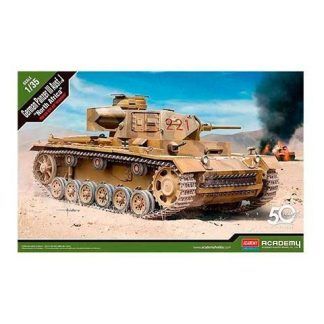 Tanque German Panzer III Ausf.J "North Africa" 1:35