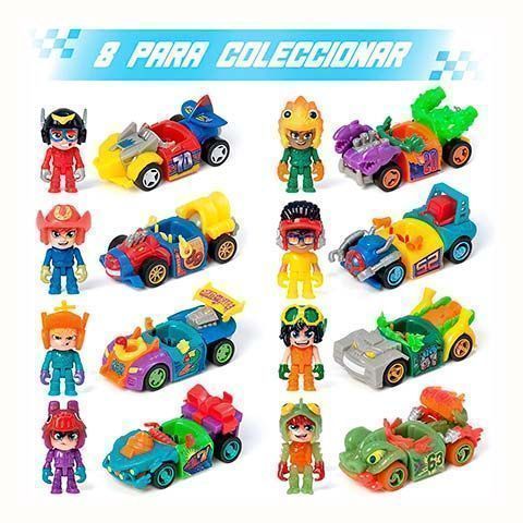 T-Racers Color Rush Car & Racer - Imagen 2