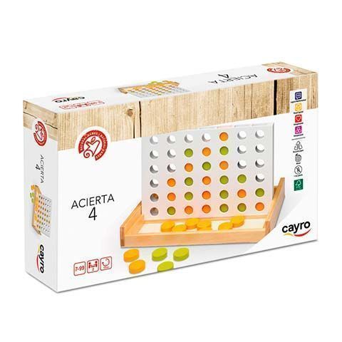 Acierta 4 de Madera