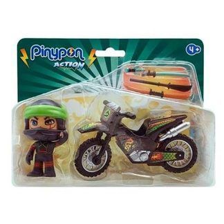 Pinypon Action Ninja con Moto