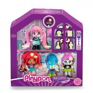 Pinypon Pack 4 Figuras Terrific Friends