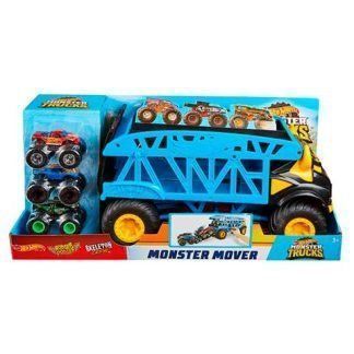 Hot Wheels Camión Transporte Monster Trucks