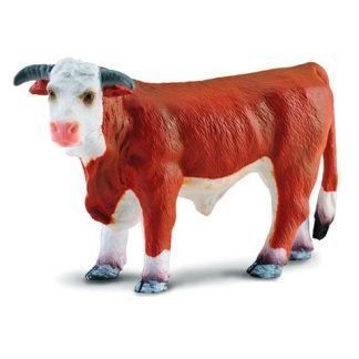 Toro Hereford Blanco y Marrón