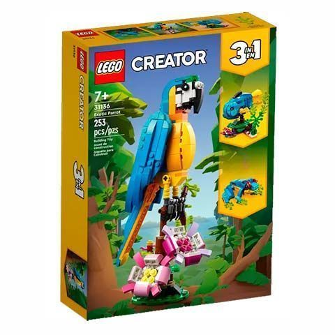 Creator 3 en 1 Loro Exótico