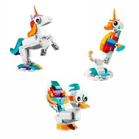 Creator 3 en 1 Unicornio Mágico - Imagen 2