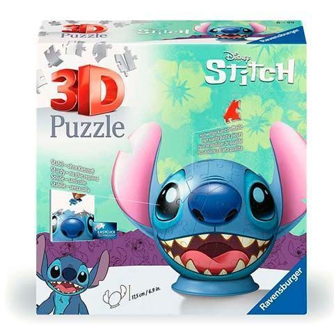 Puzzle Ball Stitch con Orejas 3D