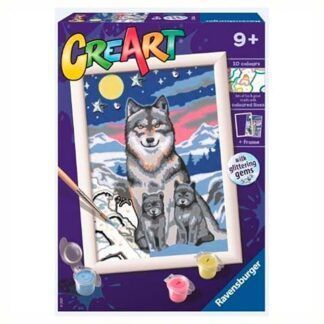 CreArt Lobos a la Luz de la Luna