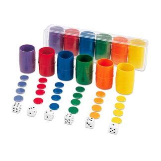 Set Fichas Parchis 6 Jugadores