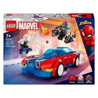 Coche de Carreras de Spider-Man y Duende Verde Venomizado
