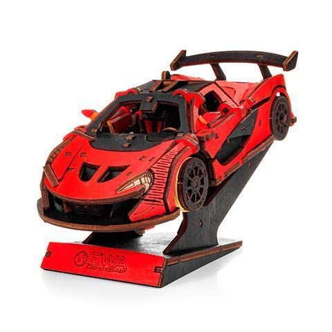 EWA Coche de Carreras Rojo 237pz. - Imagen 3