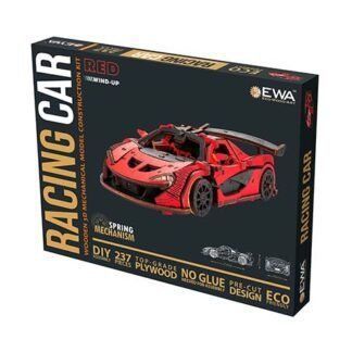 EWA Coche de Carreras Rojo 237pz.